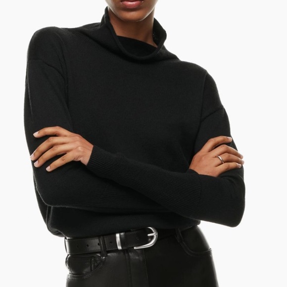 Wilfred Sweaters - NWT Aritzia color black Cyprie Sweater